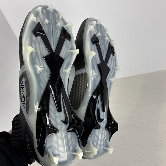 Nike Alpha Menace Elite 3 Black Football Cleats Men's Size 11 CT6648-001 NEW - Picture 6 of 7